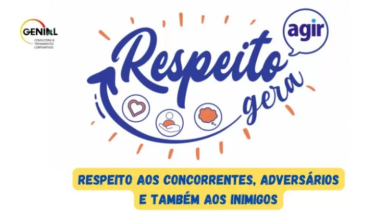 Respeito aos concorrentes, adversários e também aos inimigos